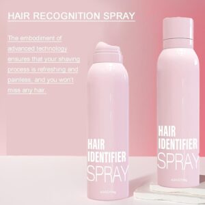 Hair Identifier Spray for Face Shaving , Skin Dermaplaning Spray for Face with 4 Shavers,, Moisturizing and Skin Care Dermaplaner Spray (1set) - Image 3