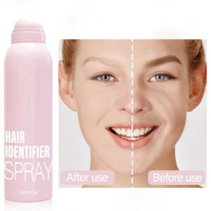 Hair Identifier Spray for Face Shaving , Skin Dermaplaning Spray for Face with 4 Shavers,, Moisturizing and Skin Care Dermaplaner Spray (1set) - Image 4