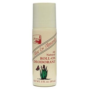 Alvera All Natural Roll-On Deodorant Aloe & Almonds - 3 Fl Oz, 4 pack - Image 3