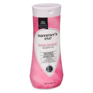 Summer’s Eve Simply Sensitive Daily Feminine Wash, Removes Odor, pH Balanced, 15 fl oz - Image 10