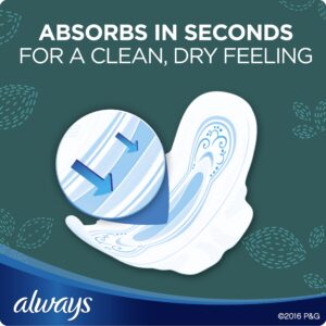 Always Ultra Thin Overnight Pads with Wings, Size 4, Overnight Absorbency, 36 Count - Image 30