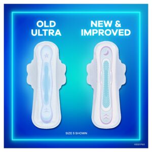 Always Ultra Thin Overnight Pads with Wings, Size 4, Overnight Absorbency, 36 Count - Image 42
