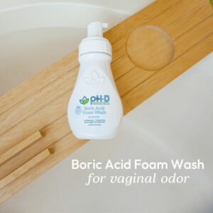 pH-D Feminine Health Boric Acid Sensitive Foam Wash, 6 oz, 1 Count - Image 6