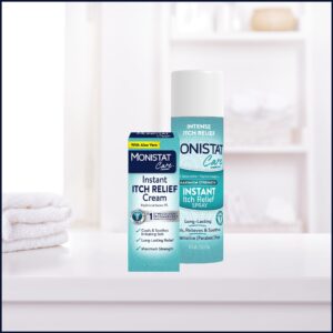 Monistat Instant Itch Relief Cream for Women, Maximum Strength Feminine Itch Care, 1 oz - Image 6