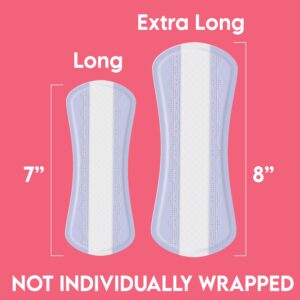 Equate Extra Protection Everyday Liners, Size Extra Long (68 Count) - Image 4
