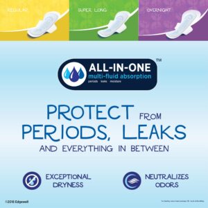 Stayfree Ultra Thin Overnight Pads With Wings, 40 Ct, Multi-Fluid Absorption, Protection For Up To 10 Hours - Image 5