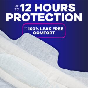 Always Maxi Pads Size 5, Extra Heavy Overnight with Wings, 14 Count - Image 4