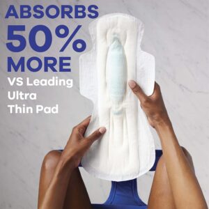 Always Maxi Pads Size 5, Extra Heavy Overnight with Wings, 14 Count - Image 15