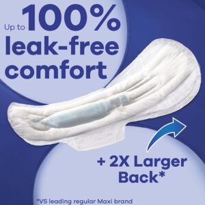 Always Maxi Pads Size 5, Extra Heavy Overnight with Wings, 14 Count - Image 19