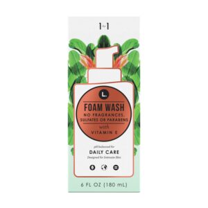 L. Fragrance Free Daily Care Foaming Wash, pH Balanced, Free from Fragrances, Sulfates or Parabens, 6 fl oz - Image 7