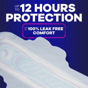 Always Ultra Thin Overnight Pads with Wings, Size 5, Extra Heavy Overnight Absorbency, 15 CT - Image 4
