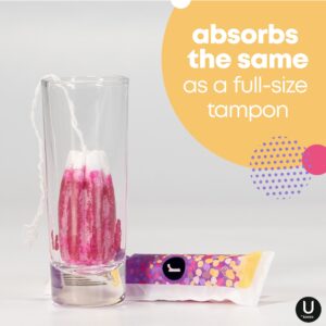 U by Kotex Click Compact Tampons, Regular, Unscented, 16 Count - Image 6
