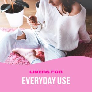 Carefree Regular Panty Liners, Extra Long, Unscented, 100 Count - Image 6