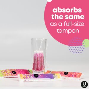 U by Kotex Click Compact Multipack Tampons, Regular/Super, Unscented, 30 Count - Image 6
