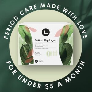 L. Ultra Thin Pads for Women, Overnight Absorbency, Organic Cotton Top Layer, Unscented Pads with Wings, 36 CT - Image 9