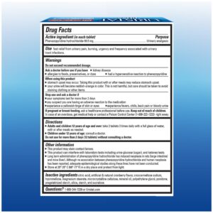 URISTAT Ultra UTI Pain Relief, Cranberry Flavored UTI Treatment Tablets, 30 Ct - Image 7