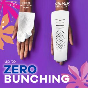 Always Radiant Feminine Pads with Wings, Size 2, Heavy Absorbency, Scented, 36 CT - Image 23