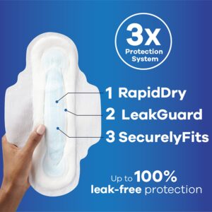 Always Maxi Pads with Wings, Size 2, Long Super Absorbency, 60 CT - Image 43