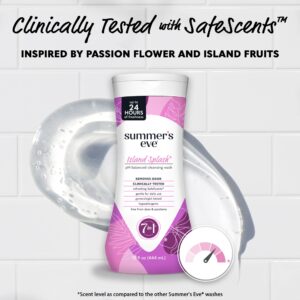 Summer’s Eve Island Splash Daily Feminine Wash, Removes Odor, pH Balanced, 15 fl oz - Image 4