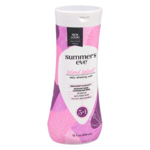 Summer’s Eve Island Splash Daily Feminine Wash, Removes Odor, pH Balanced, 15 fl oz - Image 10