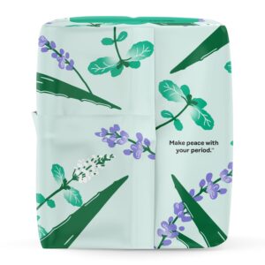 Honey Pot 100% Organic Cotton Cover Cooling Herbal Infusion Regular Pads, 20 Count - Image 13