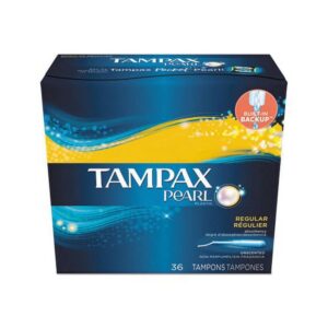 Tampax Pearl Tampons, with LeakGuard Braid, Regular Absorbency, Unscented, 18 Count - Image 14