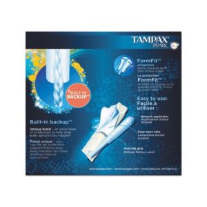 Tampax Pearl Tampons, with LeakGuard Braid, Regular Absorbency, Unscented, 18 Count - Image 16