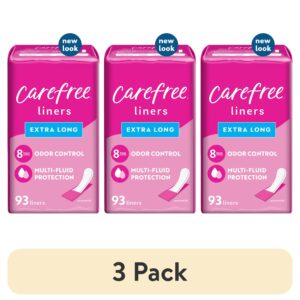 Carefree Panty Liners, Extra Long, 93 Count - Image 10