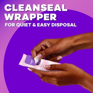 Tampax Radiant Tampons with LeakGuard Braid, Super Absorbency, 28 Count - Image 5