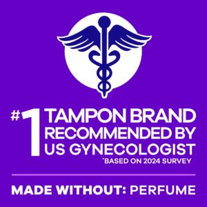 Tampax Radiant Tampons with LeakGuard Braid, Super Absorbency, 28 Count - Image 22