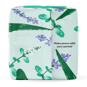 Honey Pot 100% Organic Cotton Cover Cooling Herbal Infusion Regular Liners, 30 Count - Image 12