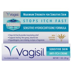 Vagisil Anti-Itch Vaginal Cream, Maximum Strength, Sensitive Skin, 1 oz. - Image 6