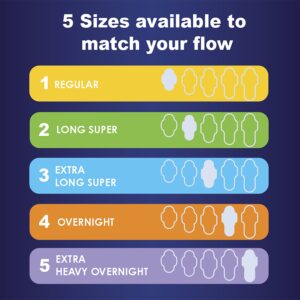 Always Maxi Overnight Pads with Wings for Women, Size 4, Overnight Absorbency, Unscented, 72 Count - Image 25