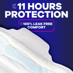 Always Maxi Overnight Pads with Wings for Women, Size 4, Overnight Absorbency, Unscented, 72 Count - Image 31