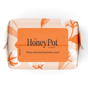 Honey Pot 100% Organic Cotton Comfort Cover Regular Pads, 20 Count - Image 9