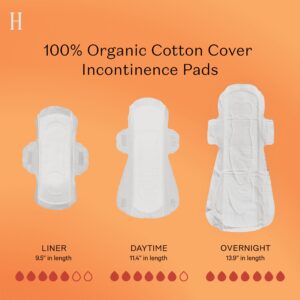 The Honey Pot Company, Herbal Daytime Incontinence Pads with Wings, Organic Cotton Cover, 16 ct. - Image 4