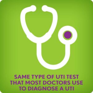 AZO Urinary Tract Infection (UTI) At-Home Test Strips, Clinically Tested, Clean Grip Handle, 3 Count - Image 5