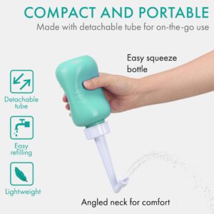 Peri Bottle - Postpartum and Perineal Care - Portable Travel Bidet Sprayer for Women or Men- Tortoise - Image 4