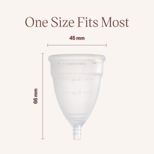 DIVA Cup - Medical Grade Silicone Cup for Period Care - Reusable Menstrual Cup - Up to 12 Hours of Continuous Wear - Model 2 (For Wide Vaginal Canals, Post-Partum & Ages 35+) - Image 4