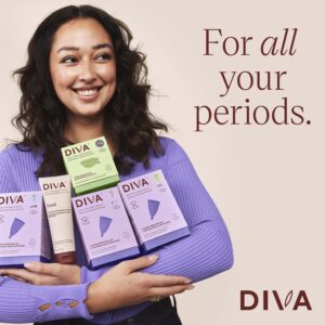 DIVA Cup - Medical Grade Silicone Cup for Period Care - Reusable Menstrual Cup - Up to 12 Hours of Continuous Wear - Model 2 (For Wide Vaginal Canals, Post-Partum & Ages 35+) - Image 6