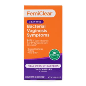 FemiClear Bacterial Vaginosis Symptoms Ointment, 2 Day Dose - Image 11