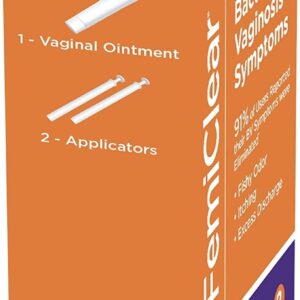 FemiClear Bacterial Vaginosis Symptoms Ointment, 2 Day Dose - Image 12
