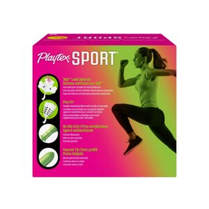 Playtex Sport Tampons Regular Absorbency, Fragrance-Free - 48ct - Image 14