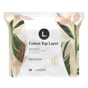 L. Chlorine Free Ultra Thin Panty Liners, Extra Long Length, 80 Ct - Image 11