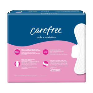 Carefree Maxi Pads with Wings, Long, Super Absorbency, 28 Count - Image 8