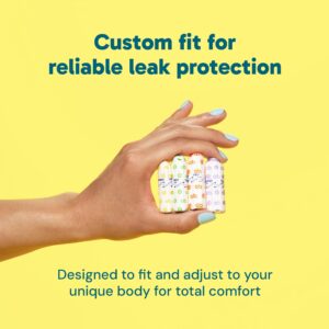 o.b. Original Applicator-Free Tampons, Multi-Pack Regular, Super, & Super Plus Absorbency, 40 CT - Image 3