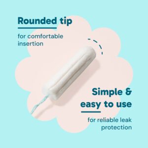 o.b. Original Applicator-Free Tampons, Multi-Pack Regular, Super, & Super Plus Absorbency, 40 CT - Image 5