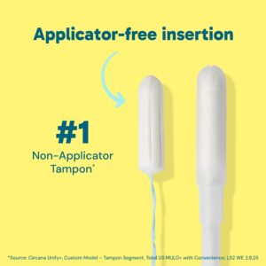 o.b. Original Applicator-Free Tampons, Multi-Pack Regular, Super, & Super Plus Absorbency, 40 CT - Image 7