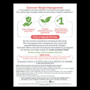 Estroven Menopause Relief Weight Management Capsules, 30 Count - Image 15