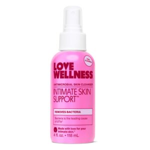 Love Wellness Intimate Skin Support Spray, Antimicrobial Skin Cleanser, 4 oz - Image 8